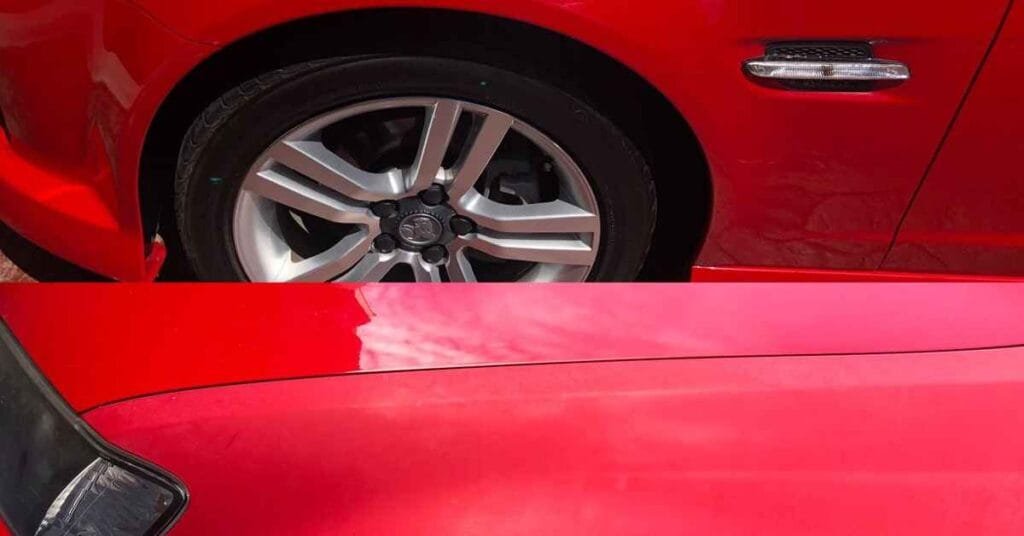 before and after ceramic coating