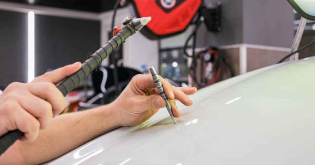 paint correction with ceramic coating